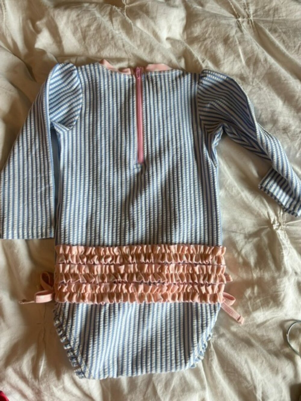 Ruffle Butt Never word suit- sizer 18 -24 month